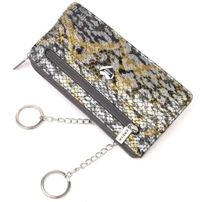 Молодіжна ключниця з натуральної фактурної шкіри KARYA 21197
