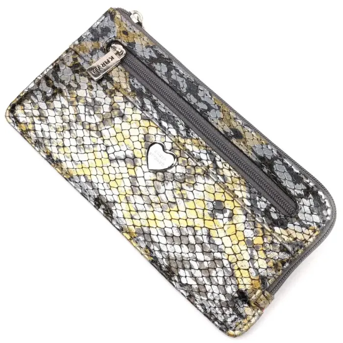 Молодіжна ключниця з натуральної фактурної шкіри KARYA 21197