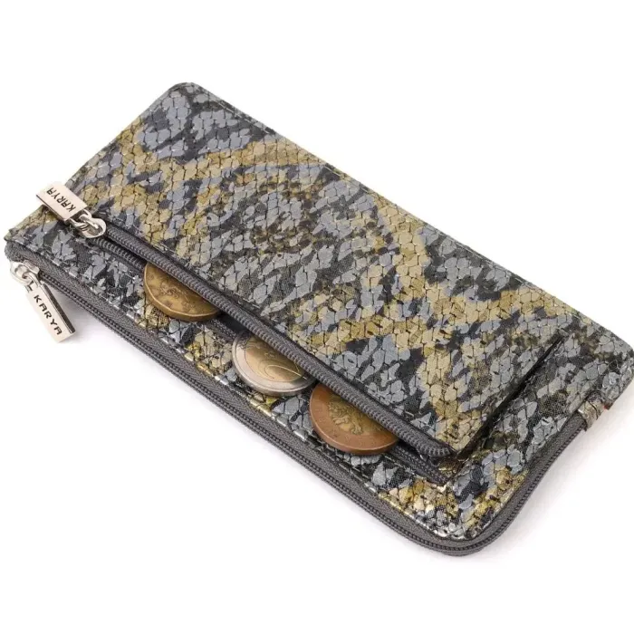 Молодіжна ключниця з натуральної фактурної шкіри KARYA 21197