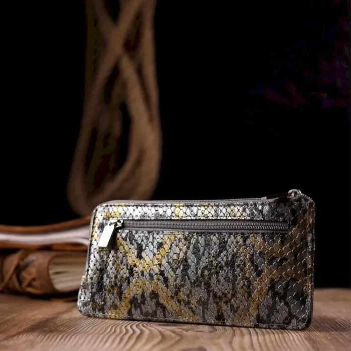 Молодіжна ключниця з натуральної фактурної шкіри KARYA 21197