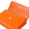 Молодежный кошелек из натуральной кожи флотар CANPELLINI 21594 Оранжевый