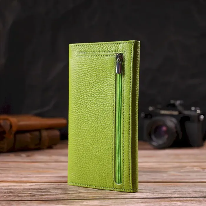 Молодіжний гаманець із натуральної шкіри флотар CANPELLINI 21833