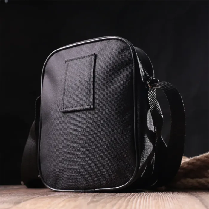 Мужская компактная сумка на плечо из качественного полиэстера FABRA 22578 Черный