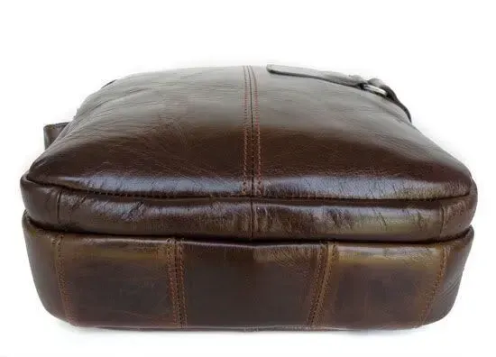 Сумка чоловіча Vintage 14095 Коричнева