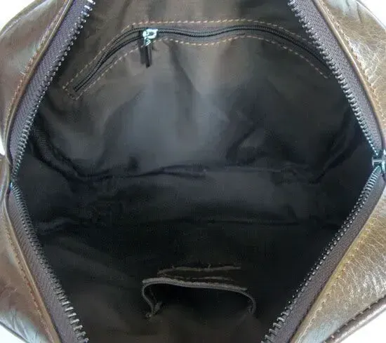 Сумка чоловіча Vintage 14095 Коричнева