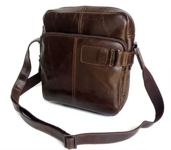 Сумка чоловіча Vintage 14095 Коричнева