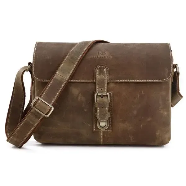 Сумка чоловіча Vintage 14090 Коричневий