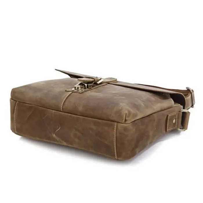 Сумка чоловіча Vintage 14090 Коричневий