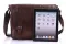 Сумка чоловіча Vintage 14089 під формат А4 Коричнева
