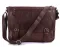 Сумка чоловіча Vintage 14089 під формат А4 Коричнева