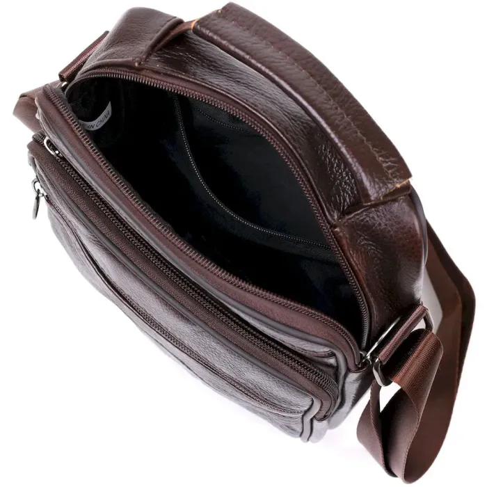 Чоловіча сумка з натуральної шкіри Vintage 20473