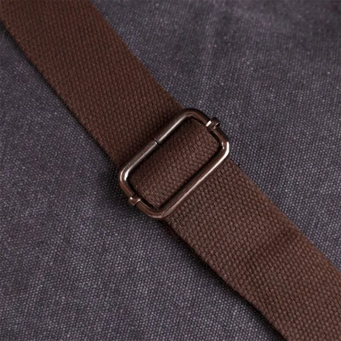 Чоловіча сумка месенджер із щільного текстилю Vintage 22204 Чорний