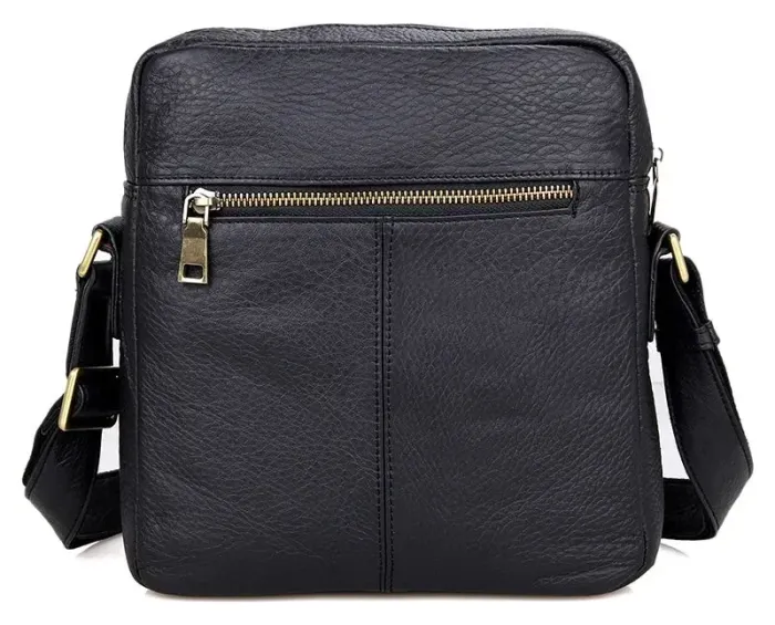 Сумка чоловіча Vintage 14436 через плече Чорна