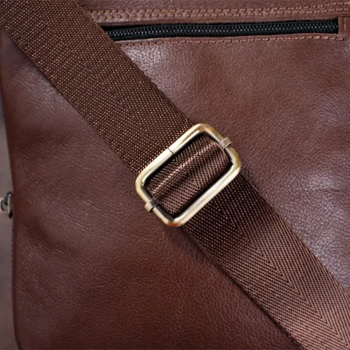 Чоловіча шкіряна сумка планшетка SHVIGEL 19114