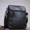 Чоловіча шкіряна сумка SHVIGEL 19111 Чорна