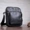 Чоловіча шкіряна сумка SHVIGEL 19111 Чорна