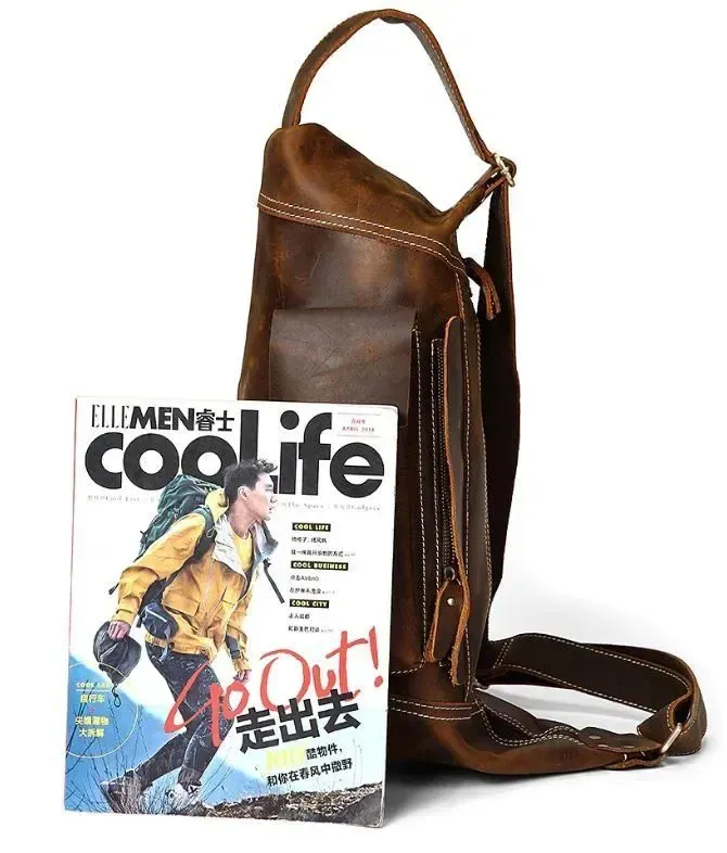 Чоловіча vintage сумка через плече Vintage 14782