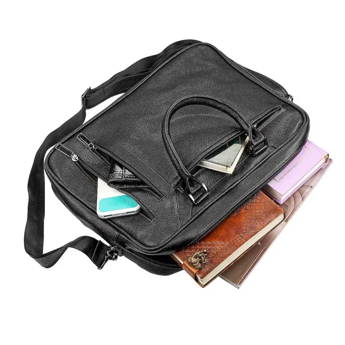 Сумка чоловіча SHVIGEL 13934 Чорна