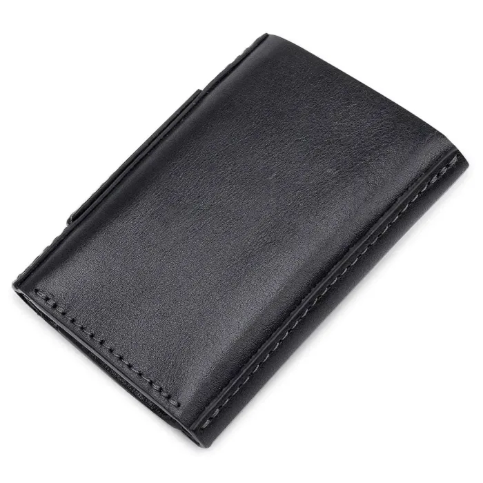 Чоловічий шкіряний портмоне GRANDE PELLE 11511 Синій