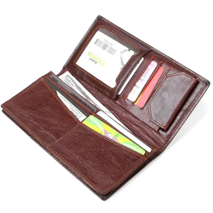 Бумажник мужской Vintage 14174 Коричневый