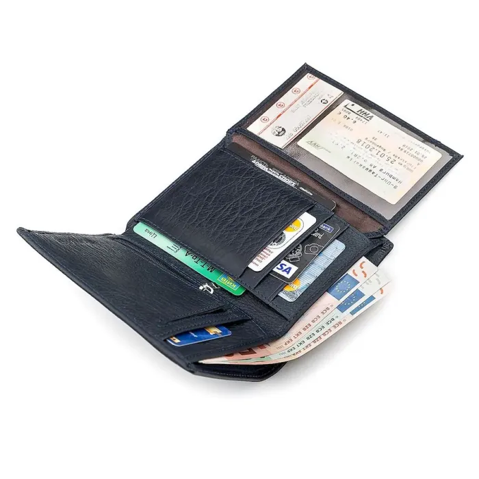 Чоловічий гаманець ST Leather 18349 (ST-2) синій