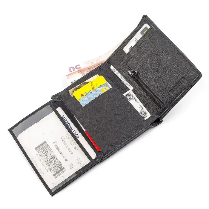 Чоловічий гаманець ST Leather 18350 (ST-2) Чорний