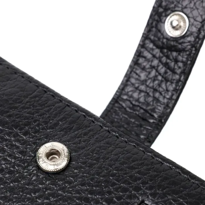 Чоловічий горизонтальний гаманець із натуральної шкіри Tony Bellucci 22042 Чорний