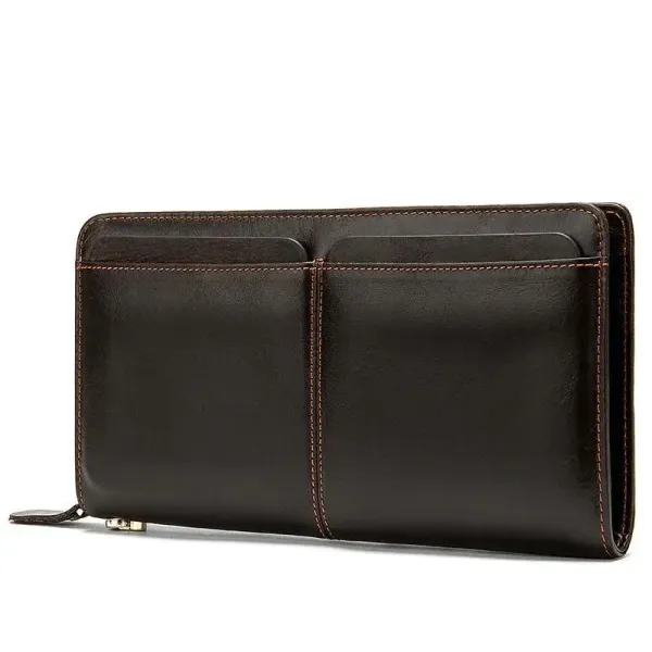 Чоловічий клатч-барсетка з ремінцем на руку Vintage 14940