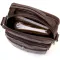 Чоловічий компактний месенджер на 2 відділення Vintage 20455 Коричневий