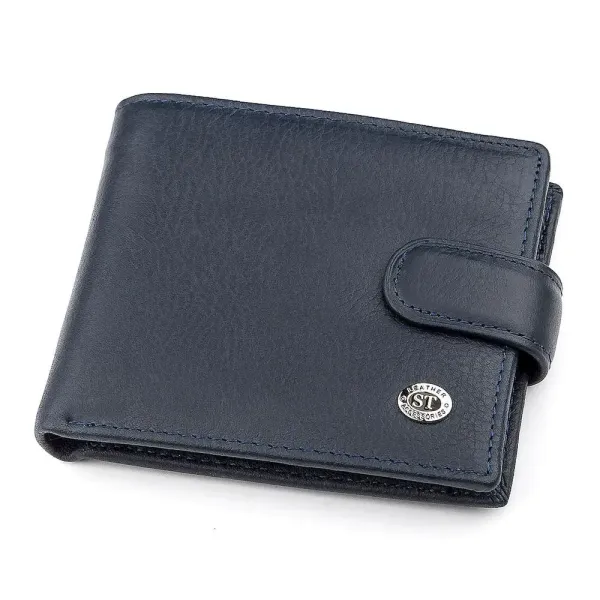 Чоловічий гаманець ST Leather 18312 (ST103) синій