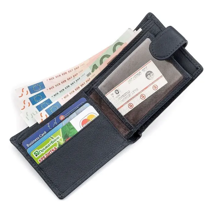 Чоловічий гаманець ST Leather 18318 (ST114) синій