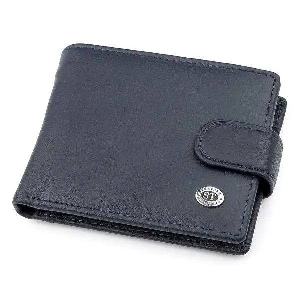 Чоловічий гаманець ST Leather 18318 (ST114) синій