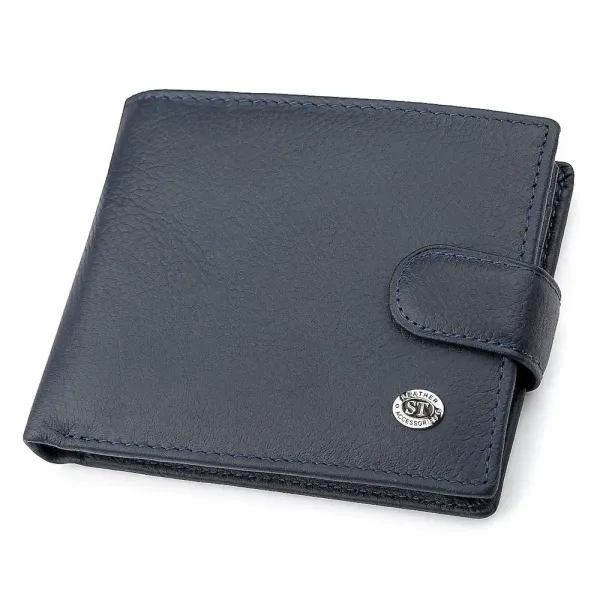 Чоловічий гаманець ST Leather 18329 (ST137) синій