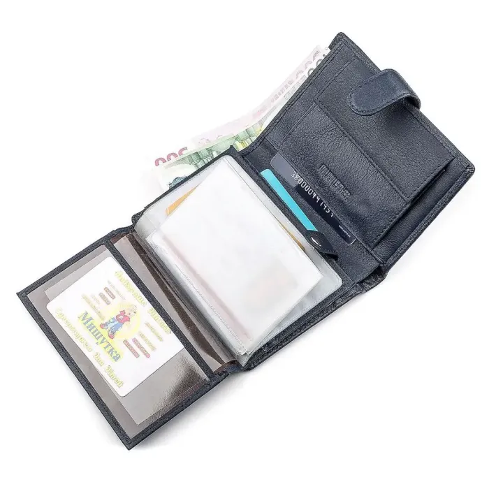 Чоловічий гаманець ST Leather 18332 (ST101) синій