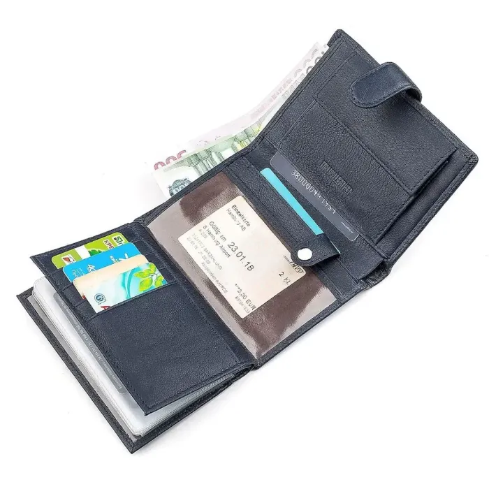 Чоловічий гаманець ST Leather 18332 (ST101) синій