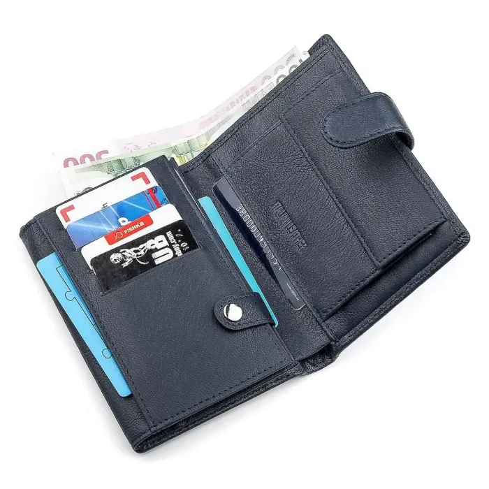 Чоловічий гаманець ST Leather 18332 (ST101) синій