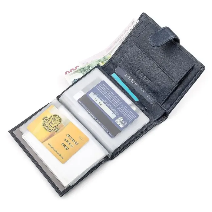 Чоловічий гаманець ST Leather 18332 (ST101) синій