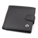 Чоловічий гаманець ST Leather 18345 (ST153) Чорний