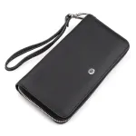 Чоловічий гаманець ST Leather 18422 (ST45) Чорна шкіра