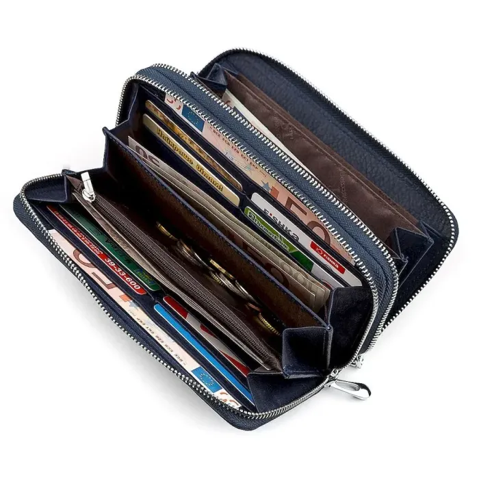 Чоловічий гаманець ST Leather 18452 (ST127) синій