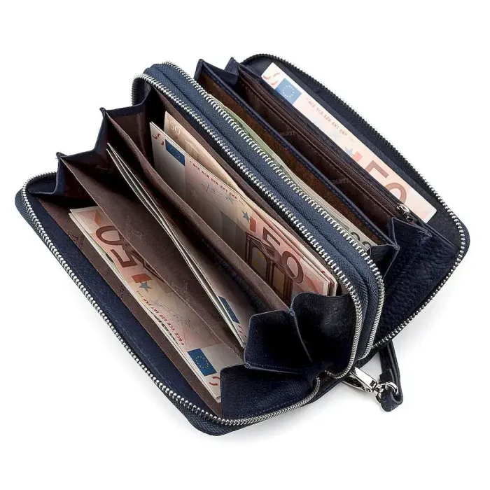 Чоловічий гаманець ST Leather 18452 (ST127) синій