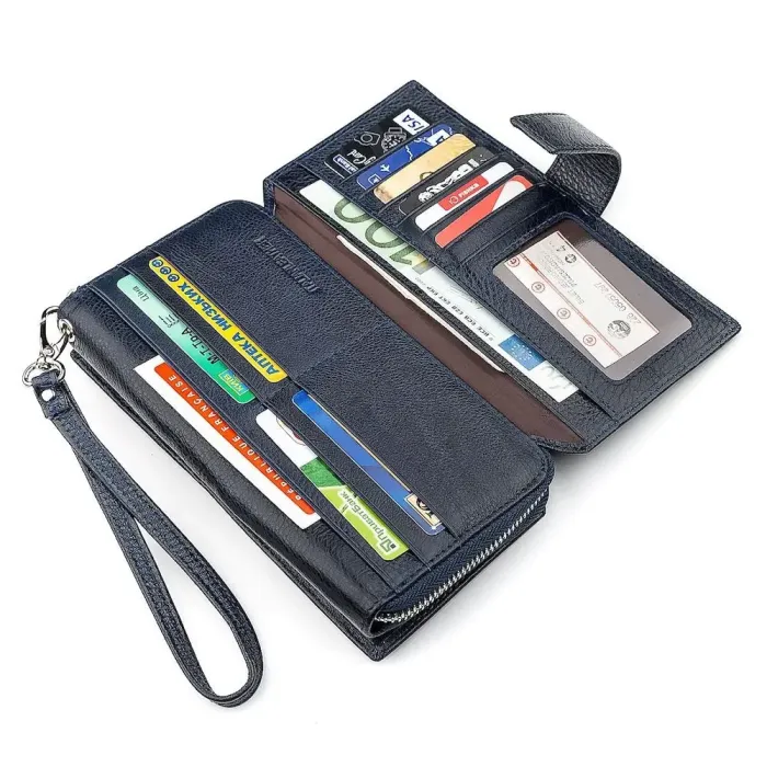 Чоловічий гаманець ST Leather 18454 (ST128) синій