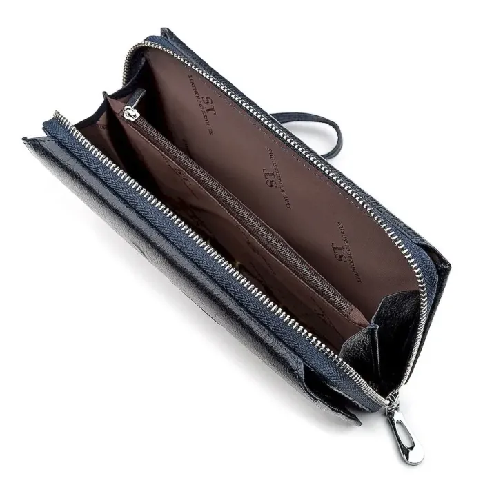 Чоловічий гаманець ST Leather 18454 (ST128) синій