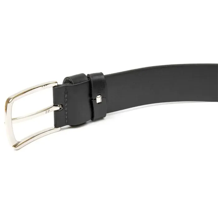 Чоловічий шкіряний ремінь GRANDE PELLE 11453 Чорний