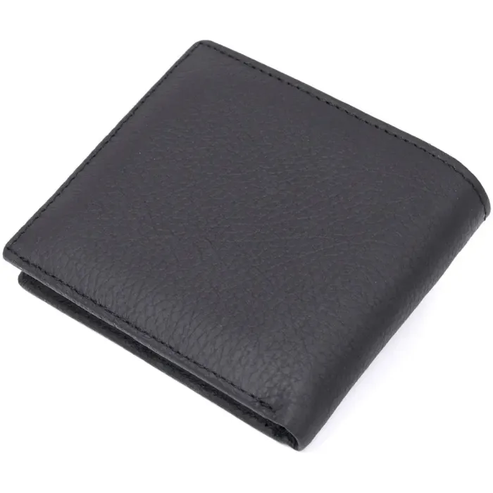 Чоловічий купюрник ST Leather 18305 (ST159) Чорний