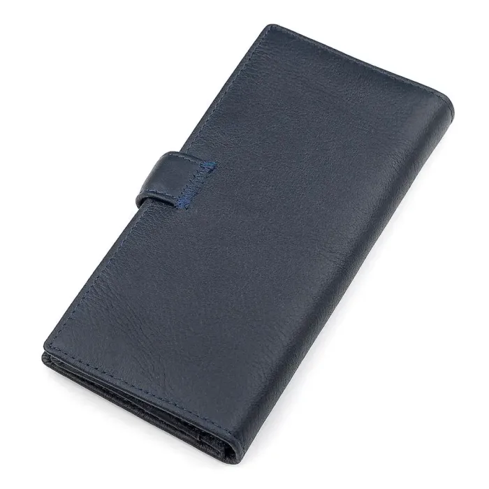 Чоловічий купюрник ST Leather 18365 (ST147) синій