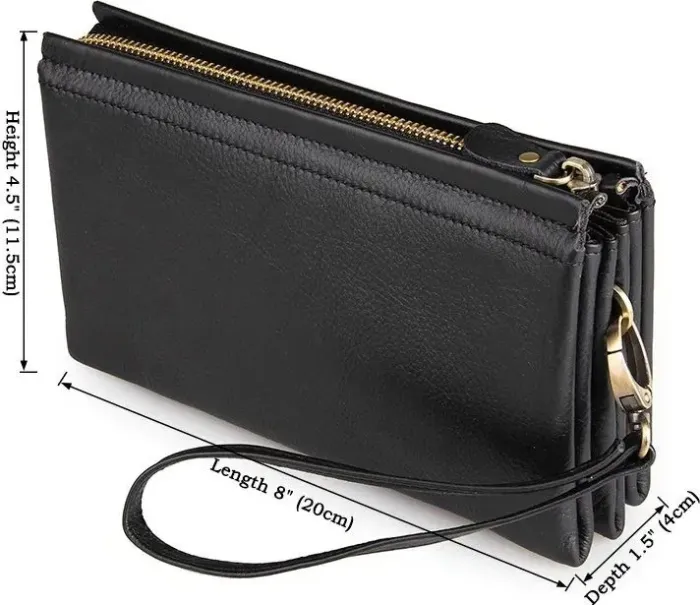 Чоловічий клатч Vintage 14455 Чорний