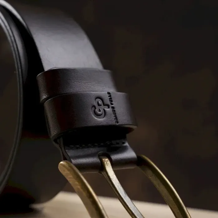 Ремінь чоловічий GRANDE PELLE 11030 Коричневий