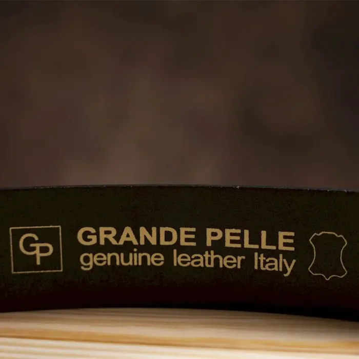 Ремінь чоловічий GRANDE PELLE 11030 Коричневий
