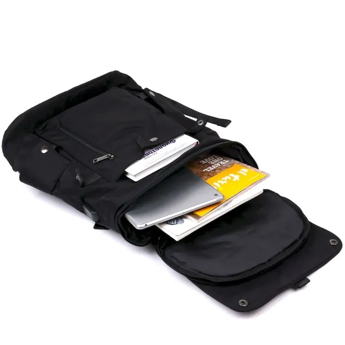 Чоловічий рюкзак з текстилю Vintage 20492 Чорний